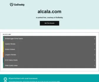 Alcala.com(Alcala is a leading applicator of waterproofing solutions in the west) Screenshot