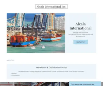 Alcalainternational.com(Alcala International) Screenshot