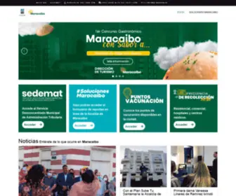 Alcaldiademaracaibo.org(Alcaldía de Maracaibo) Screenshot