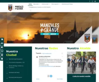 Alcaldiamanizales.gov.co(alcaldiamanizales) Screenshot