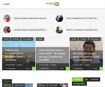 Alcaldiasnews.com(Alcaldías News) Screenshot