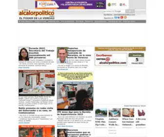 Alcalorpolitico.com(Al Calor Político) Screenshot