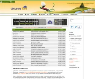 Alcancelibre.org(Alcance Libre) Screenshot