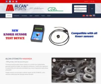 Alcanotomotiv.com(Caliper Repair Kits produced by Alcan Automotive) Screenshot