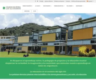 Alcaparros.edu.co(Colegio Hacienda Los Alcaparros) Screenshot