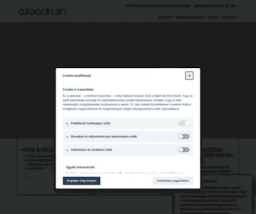 Alcaplast.hu(Sanitární technika Alcadrain) Screenshot