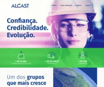 Alcast.com.br(Grupo Alcast do Brasil) Screenshot