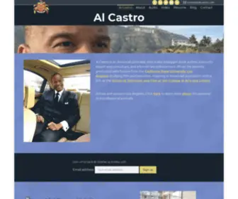 Alcastro.com(Al Castro) Screenshot