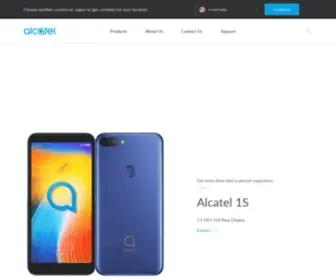 Alcatel-Mobile.com.br(Phones Archives) Screenshot
