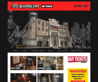 Alcatrazeast.com(Alcatraz East) Screenshot