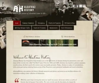 Alcatrazhistory.com(The Historical Archive of Alcatraz Island) Screenshot