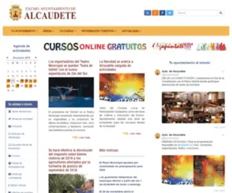 Alcaudete.es(Ayuntamiento de Alcaudete) Screenshot