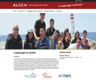 ALCC.ca(Apex Language and Career College) Screenshot