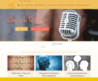 Alceepilepsia.org(Alce Epilepsia) Screenshot