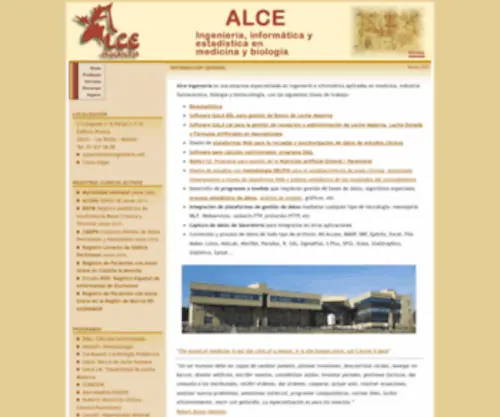 Alceingenieria.net(ALCE INGENIERIA) Screenshot
