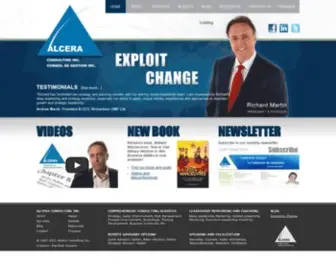 Alcera.ca(Alcera Conseil de gestion) Screenshot