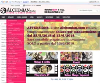 Alchemian.com(Italian Fan Styler) Screenshot