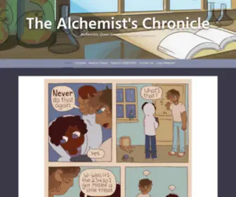 Alchemistschronicle.com(The Alchemist's Chronicle) Screenshot