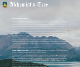 Alchemisttree.com(Alchemist's Tree) Screenshot