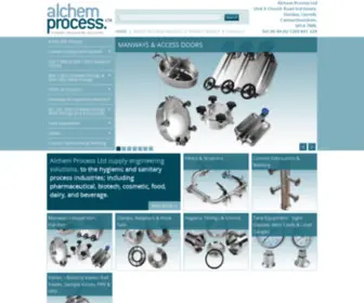 Alchemprocess.co.uk(Alchem Process Manufacture Hygienic Engineering Solutions) Screenshot