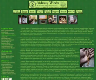 Alchemy-Works.com(Alchemy Works Oils) Screenshot
