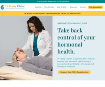 Alchemyclinicstl.com(The Alchemy Clinic) Screenshot