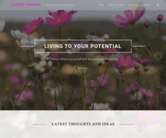 Alchemycoaching.co.za(Living Your Life Fully) Screenshot