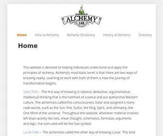 Alchemylab.com(Alchemylab) Screenshot