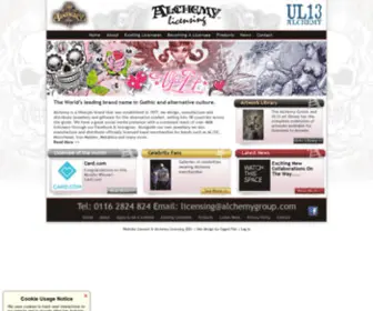 Alchemylicensing.com(Alchemy Licensing) Screenshot