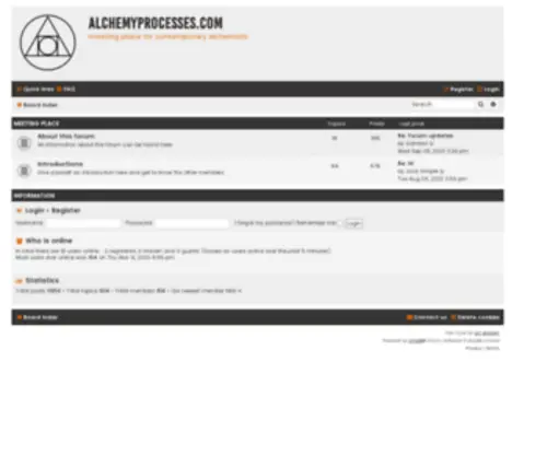 Alchemyprocesses.com(Alchemyprocesses) Screenshot
