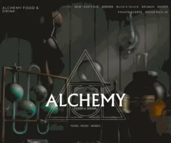 Alchemyto.com(Alchemy Food & Drink) Screenshot