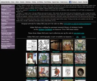 Alchemywebsite.com(The Alchemy Web Site) Screenshot