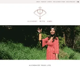 Alchemywithambi.com(Alchemywithambi) Screenshot