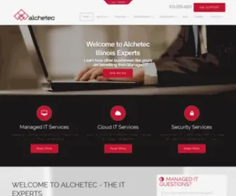 Alchetec.com(Managed IT Services & IT Support) Screenshot