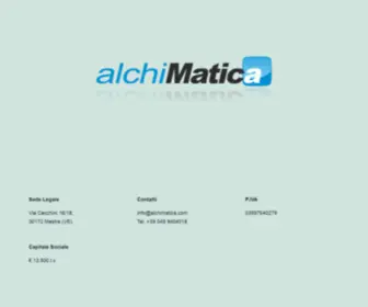 Alchimatica.com(Like Srl) Screenshot