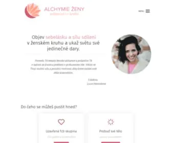 Alchymiezeny.cz(Alchymie) Screenshot