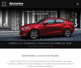 Alciautosmazda.com(Alciautos Mazda concesionarios en Bogot) Screenshot