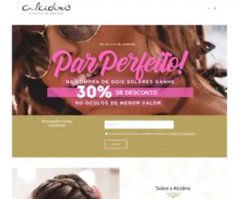 Alcidino.com.br(Joalheria) Screenshot