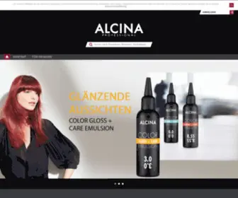 Alcina-Professional.com(Anmelden) Screenshot