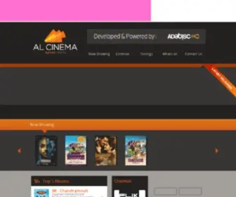 Alcinema.qa(Al Cinema Qatar) Screenshot