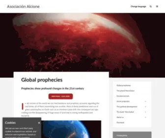 Alcioneassociation.com(Hercolubus or Red planet) Screenshot