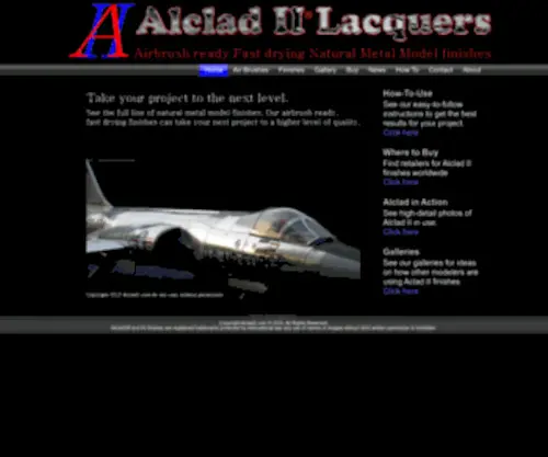 Alclad2.com(Alclad2) Screenshot