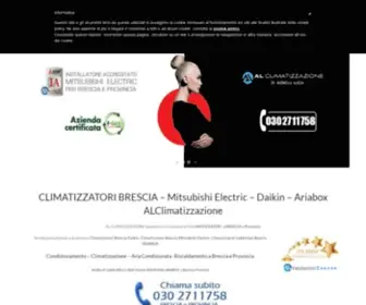 Alclimatizzazione.it(CLIMATIZZATORI BRESCIA) Screenshot