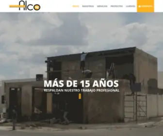 Alcoconstructores.com(ALCO construcciones) Screenshot