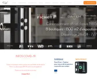 Alcof-Securite.fr(Porte blindée à Paris) Screenshot