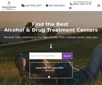 Alcoholdrugrehabs.com(Alcohol & Drug Rehab Centers) Screenshot
