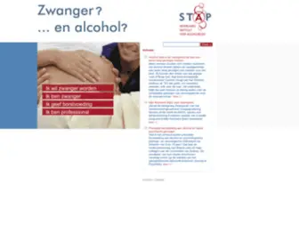 Alcoholenzwangerschap.nl(Alcohol en Zwangerschap) Screenshot