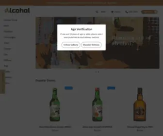 Alcoholexpress.sg(Alcohol Express) Screenshot