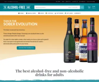 Alcoholfree.co.uk(Alcoholfree) Screenshot
