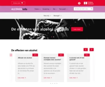 Alcoholinfo.nl(Bel 0900) Screenshot